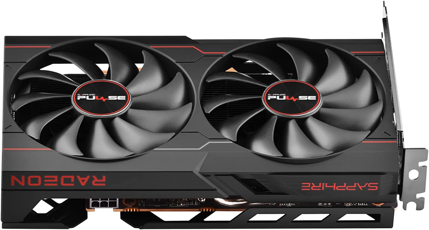 Sapphire Technology 11314-01-20G Pulse AMD Radeon RX 6500 XT Gaming OC Graphics Card with 4GB GDDR6, AMD RDNA 2