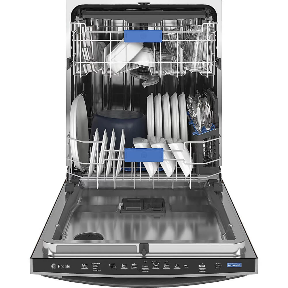 GE Profile™ UltraFresh System Dishwasher with Stainless Steel Interior