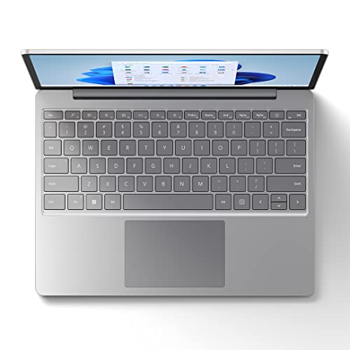 MICROSOFT SURFACE LAPTOP GO 2, 12.4" PIXELSENSE TOUCHSCREEN, 11TH GEN INTEL: i5, 8GB RAM, 128GB SSD W10H-S ICE BLUE (Renewed Premium)