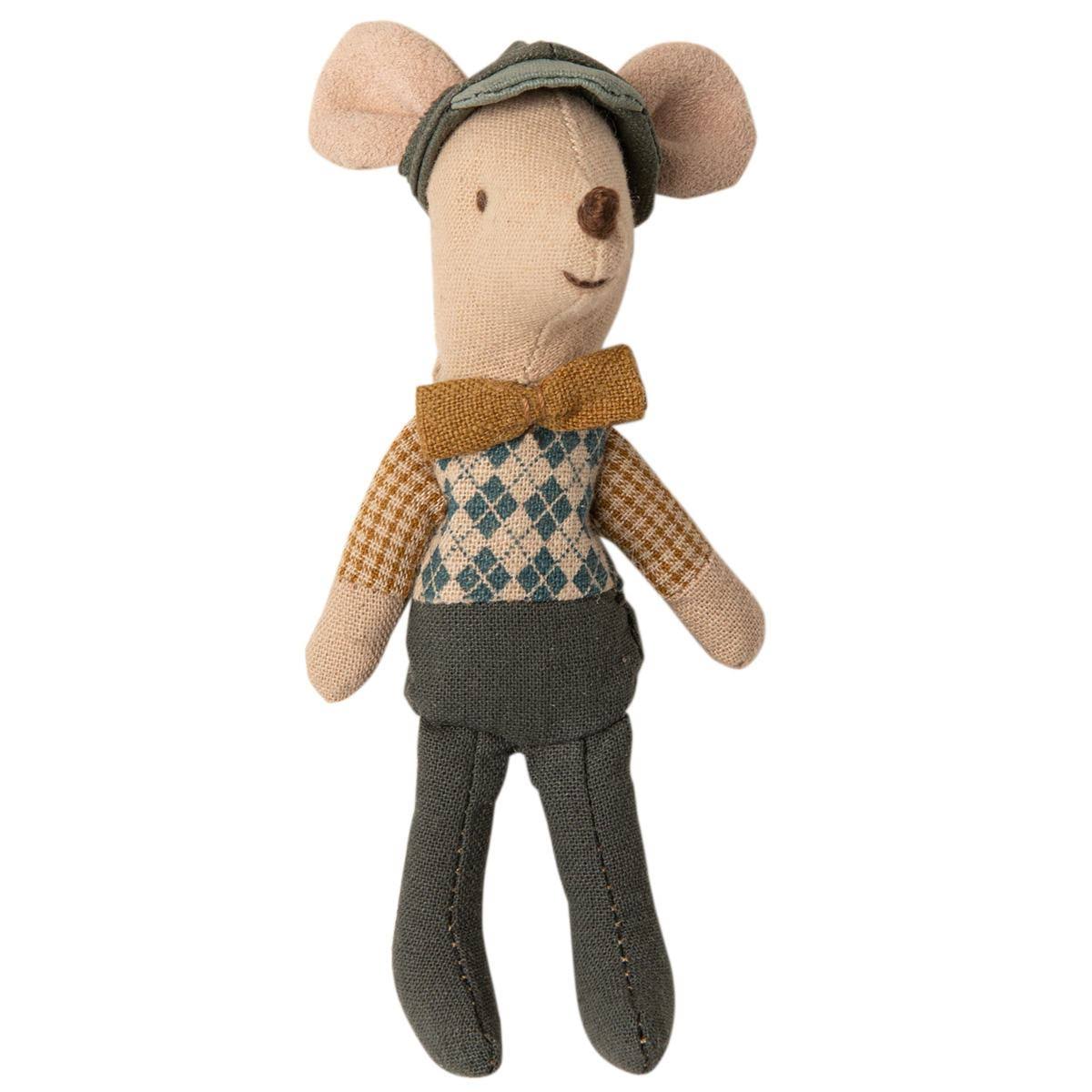 Maileg Mouse Car with Garage - Blue