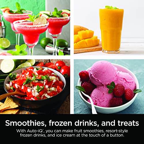 Ninja BN751 Professional Plus DUO Blender, 1400 Peak Watts, 3 Auto-IQ Programs for Smoothies, Frozen Drinks & Nutrient Extractions, 72-oz. Total Crushing Pitcher & (2) 24 oz. To-Go Cups, Black