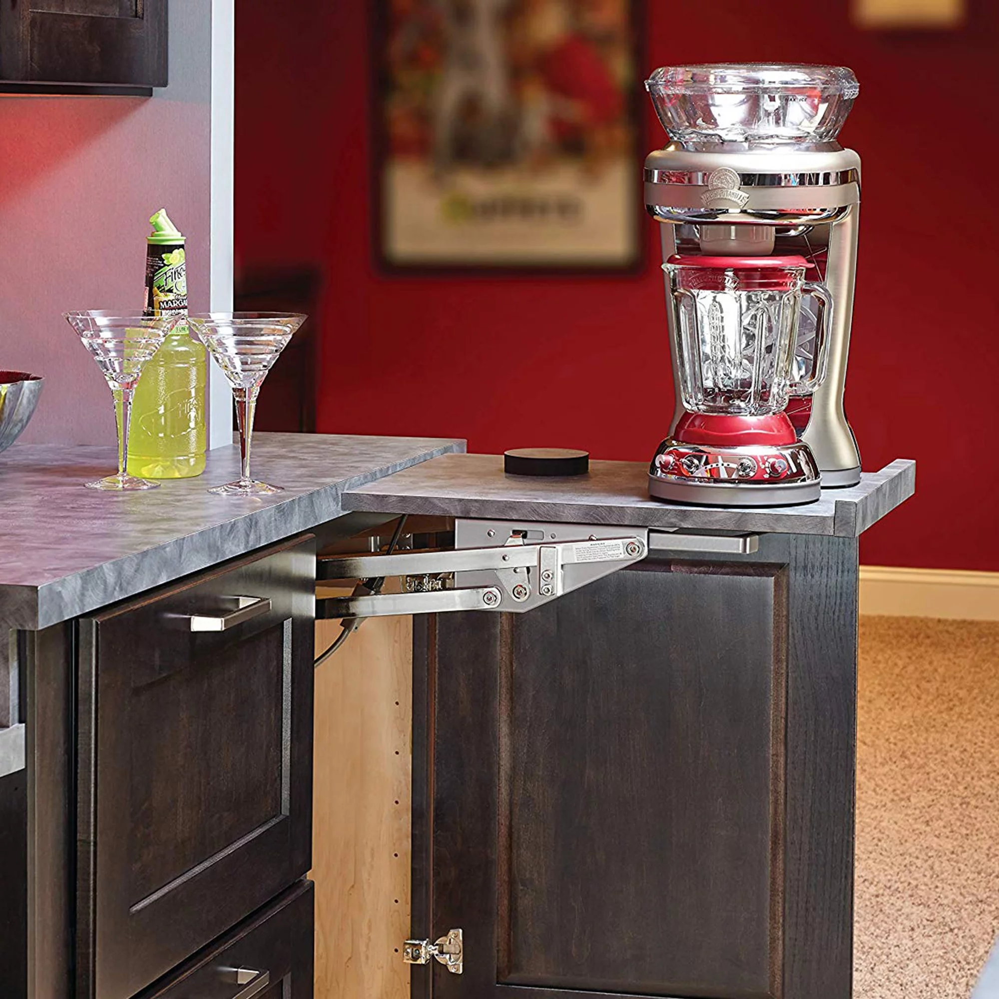 Rev-A-Shelf Mixer/Appliance Lift System for Base Cabinet, RAS-ML-HDSC