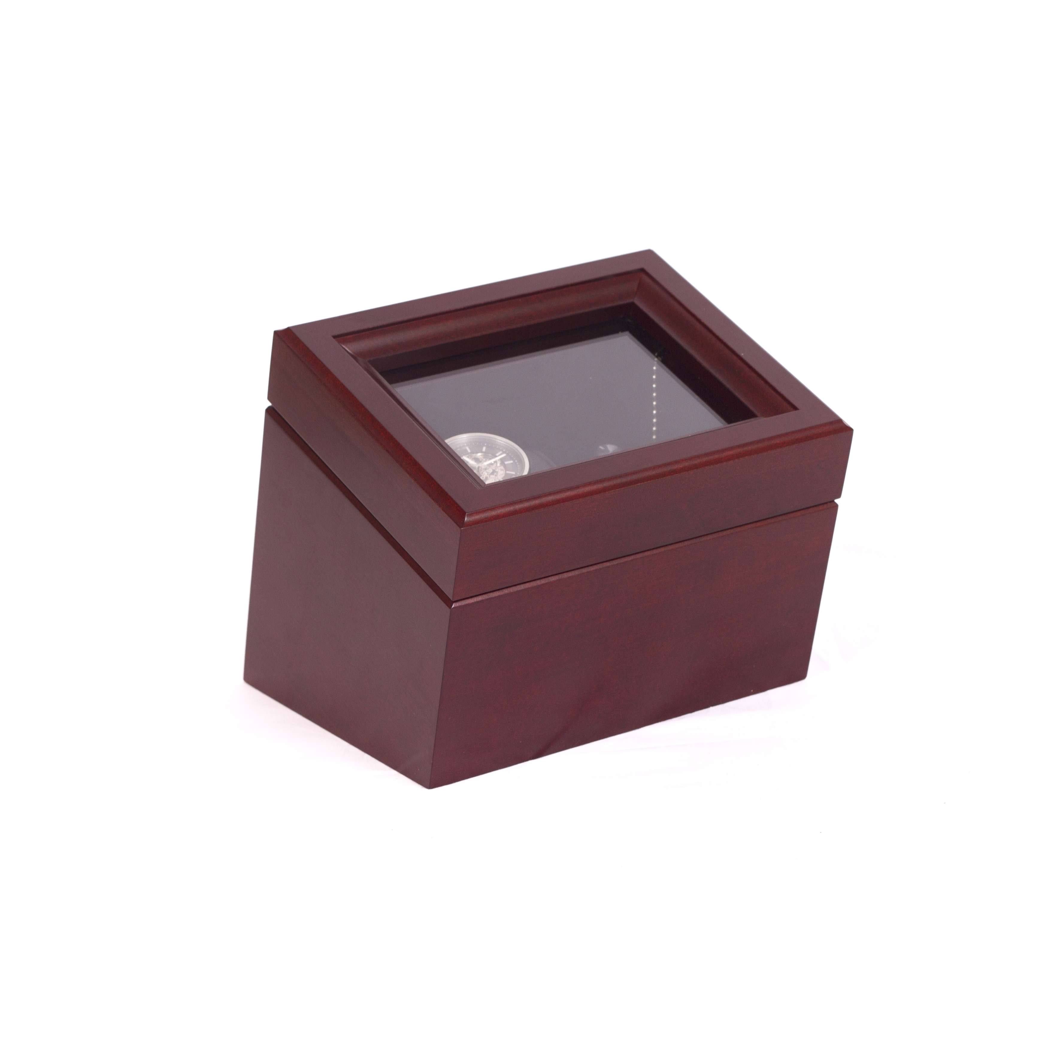 American Chest WW01-M Brigadier Single Watch Winder Mahogany