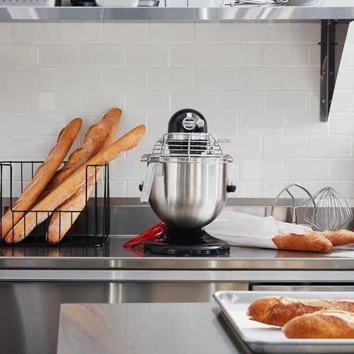 KitchenAid KSM8990CU 8-Quart Commercial Countertop Mixer, 10-Speed, Gear-Driven, Contour Silver