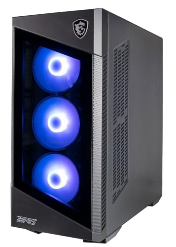 MPG Velox by MSI Gaming Desktop (NVIDIA GeForce RTX 4070 12GB, Intel 24-Core i9-14900KF Processor, 32GB DDR4 RAM, 1TB NVMe SSD + 3TB HDD, Windows 11 Home) Gamer PC Computer