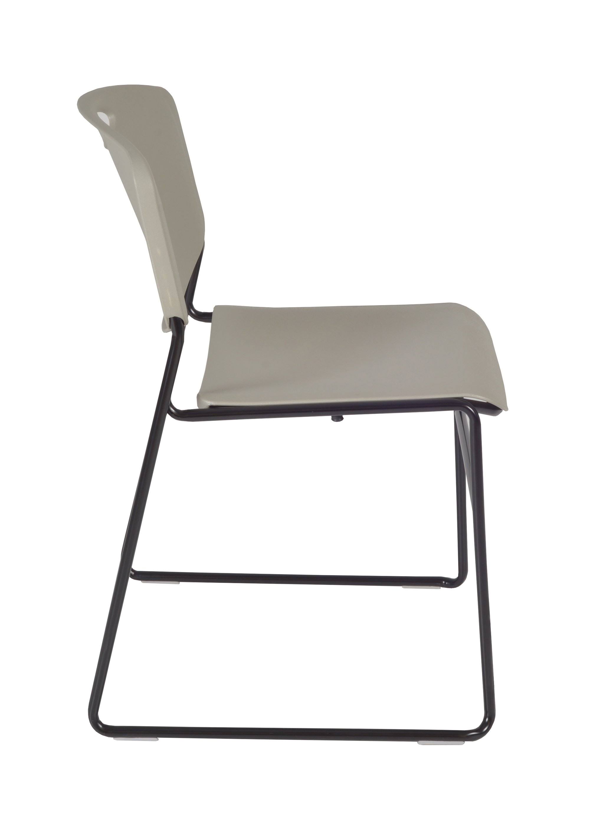 Regency 72x22 x 24x22 Kee Training Table- Maple/ Black u0026 2 Zeng Stack Chairs- Grey
