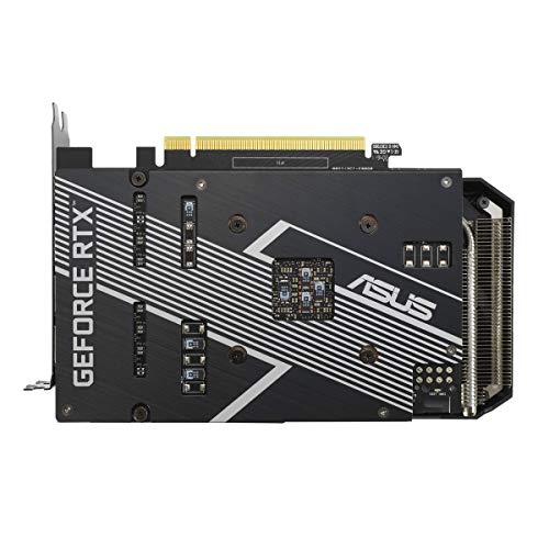 ASUS Dual NVIDIA GeForce RTX 3060 V2 12GB GDDR6 Gaming Graphics Card (PCIe 4.0, 12GB GDDR6 Memory, HDMI 2.1, DisplayPort 1.4a, 2-Slot Design, Axial-tech Fan Design, 0dB Technology)