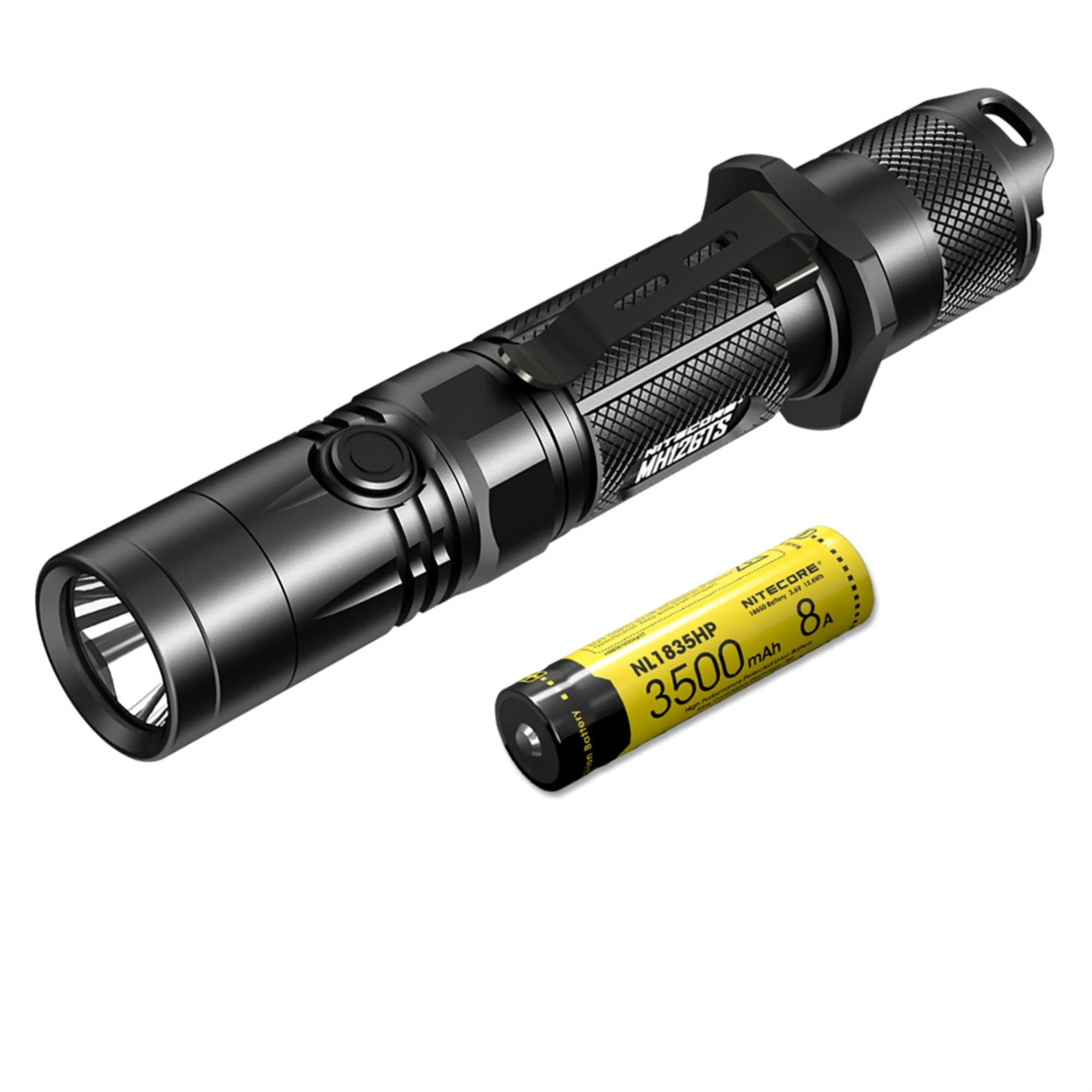 Nitecore MH12GTS 1800 Lumen USB Rechargeable Tactical Flashlight