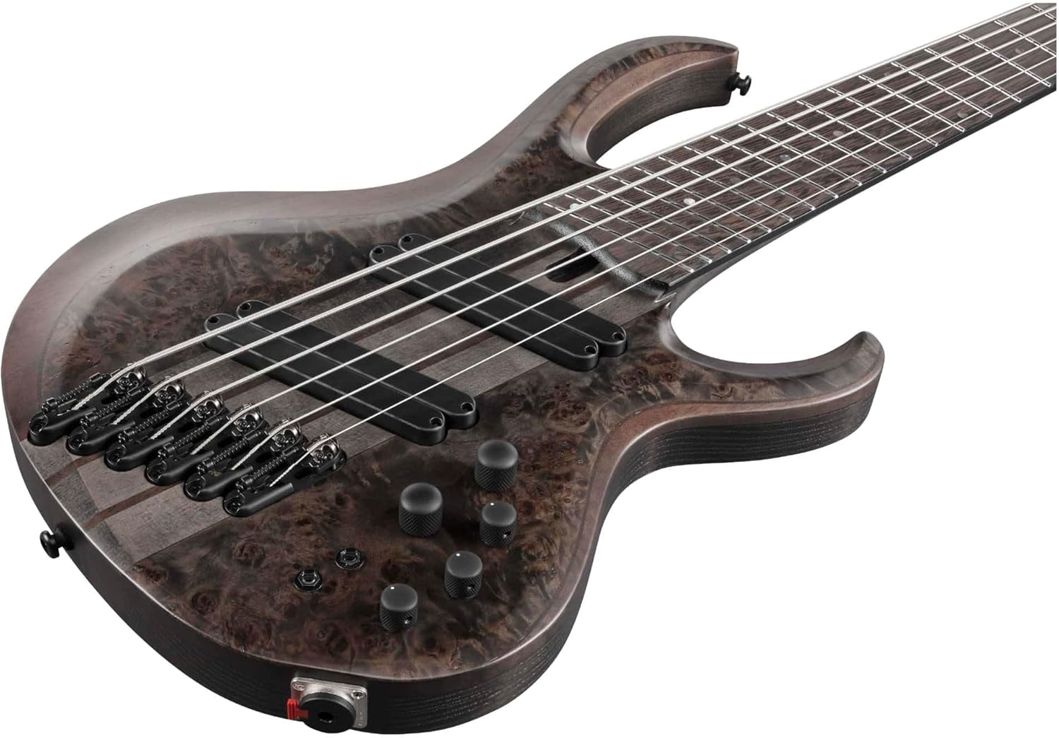 Ibanez BTB806MS Bass Workshop 6-String Bass Multi-Scale Transparent Gray Flat