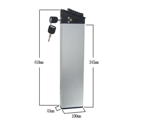 Lithium Battery,8Ah/10.4Ah Ebike Battery - 48V Bike Lithium Battery for 200-350W Motor Swappable eBike Battery Pack Removable for Folding Electric Bike Battery