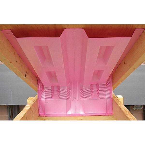 Owens Corning Raft-R-Mate 22-1/2 in. x 4 ft. Attic Insulation Rafter Baffle Proper Vents
