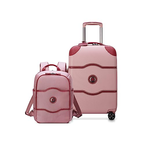DELSEY PARIS Chatelet Air 2.0 Hardside Luggage with Spinner Wheels, Angora, Checked-Large 28 Inch