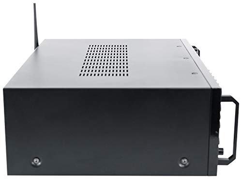 Rockville SINGMIX 5 2000w Bluetooth DJ/Pro/Karaoke/Home Amplifier Mixer Receiver