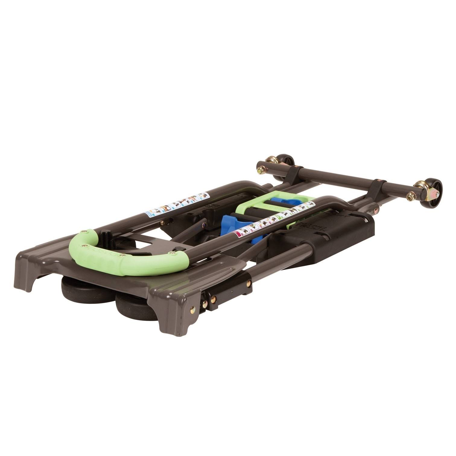Cosco Shifter Multi-position Folding Hand Truck and Cart, Blue/Green