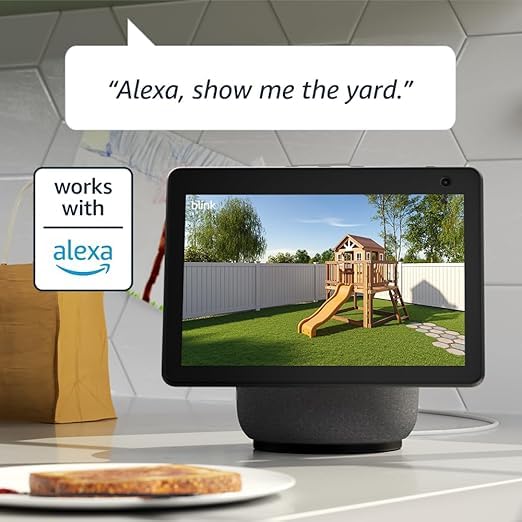 Blink Outdoor 4 Floodlight Camera (newest model), Wire-free smart security camera, 700 lumens, two-year battery life, HD live view, enhanced motion detection, Works with Alexa- 1 camera system