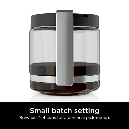 Ninja DCM200C Programmable XL 14-Cup Coffee Maker, 14-Cup Glass Carafe, With Permanent Filter, Stainless Steel