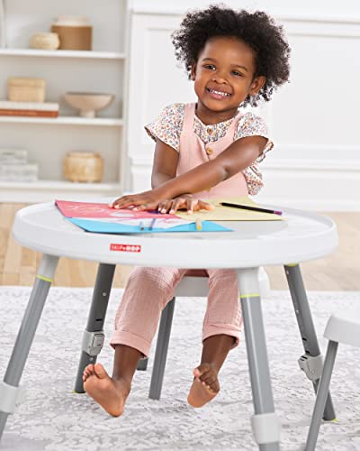 Skip Hop Baby Activity Center: Interactive Play Center with 3-Stage Grow-with-Me Functionality, 4mo+, Silver Lining Cloud