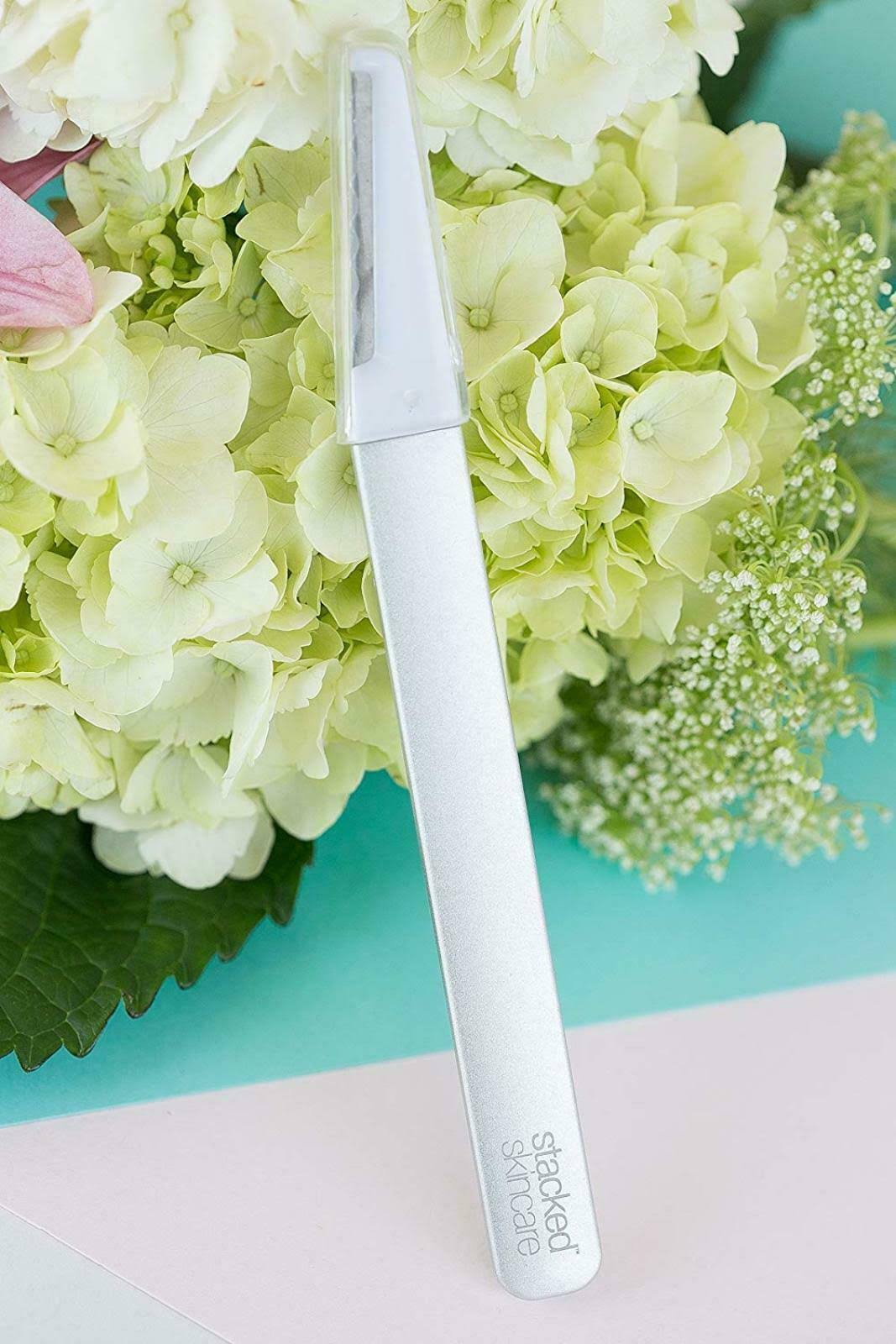 StackedSkincare Facial Exfoliating Tool for Face - Dermaplaning Tool