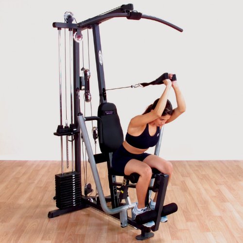Body-Solid (G1S) Selectorized Weights Stack Home Gym Machine, Arm & Leg Strength Training