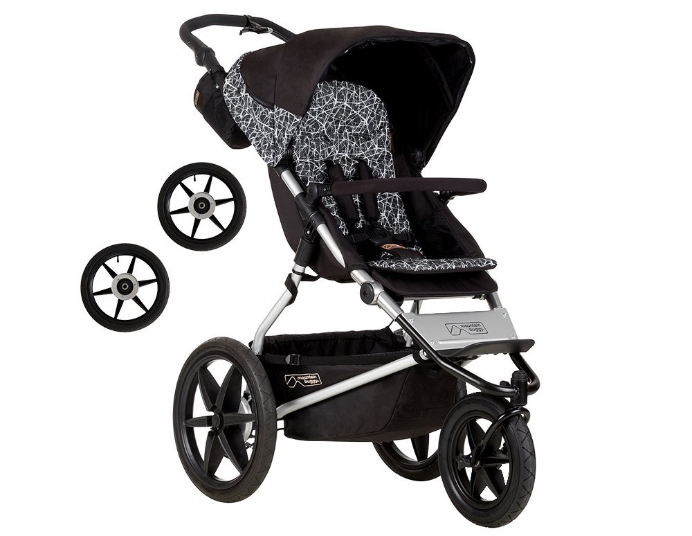 Mountain Buggy Terrain Premium Jogging Stroller, Graphite