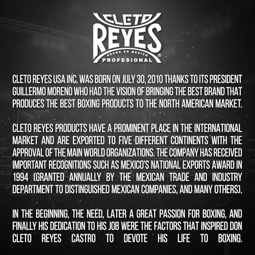 CLETO REYES Training Boxing Gloves with Hook and Loop Closure for Sparring and Heavy Punching Bags, Men and Women, MMA, Kickboxing, Muay Thai