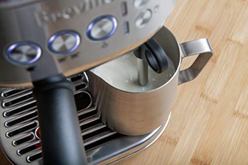 Breville BES500BSS Bambino Plus Espresso Machine, Brushed Stainless Steel (Renewed)