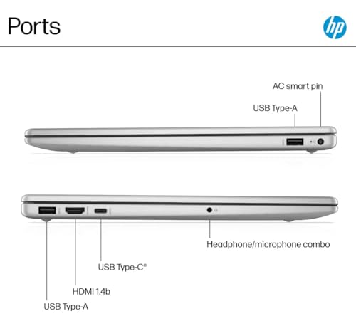 HP 15.6 Touchscreen Laptop Computer for Business & Student, w/Office Lifetime, Intel 13th Gen Core i3(Up to 4.5GHz), HD Touch Display, 64GB RAM, 2TB SSD, AI Copilot, Win 11 Pro, External DVD Drive