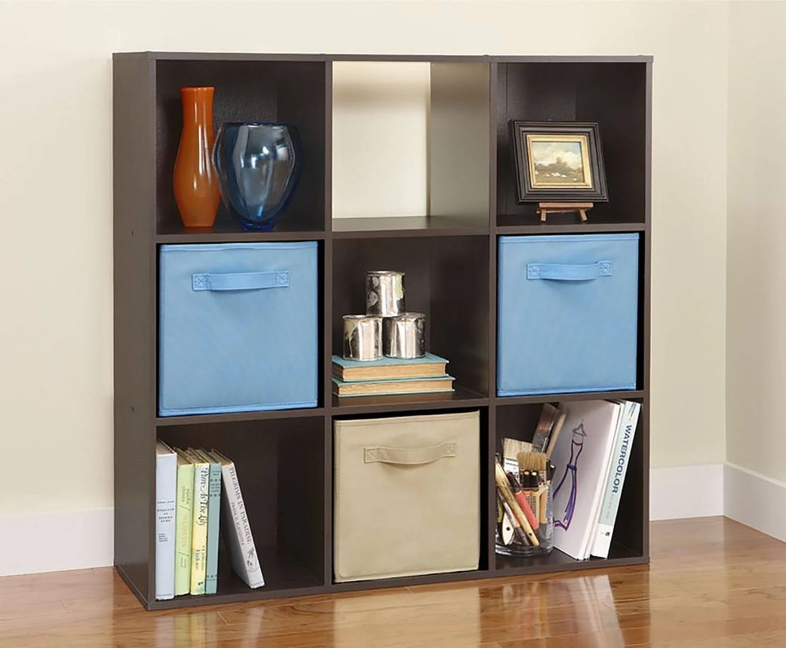 ClosetMaid (8937) Cubeicals Organizer 9-Cube - Espresso