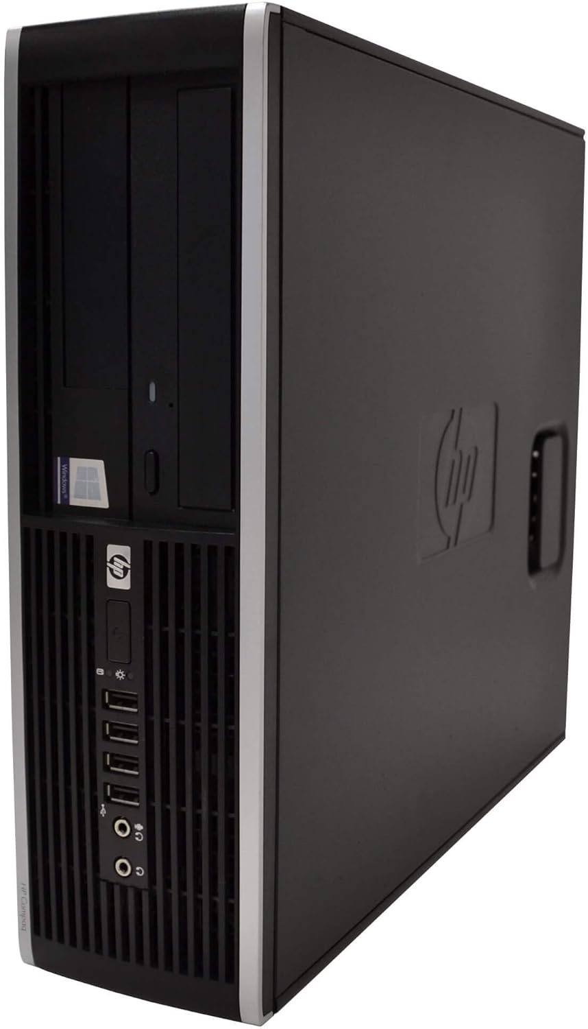 HP Elite 8100 Desktop Computer Package - Intel Core i5 3.2-GHz, 8GB RAM, 2 TB Hard Drive, 22 Inch LCD, DVD, Keyboard, Mouse, WiFi, Windows 10 (Renewed)