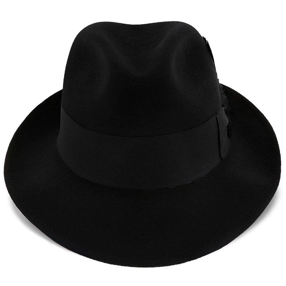 Stetson Frederick Wool Fedora - Black