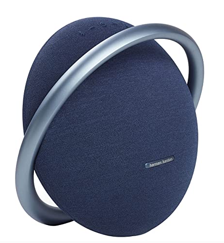 Harman Kardon Onyx Studio 7 Bluetooth Wireless Portable Speaker - 8 Hours Music Play time - Blue