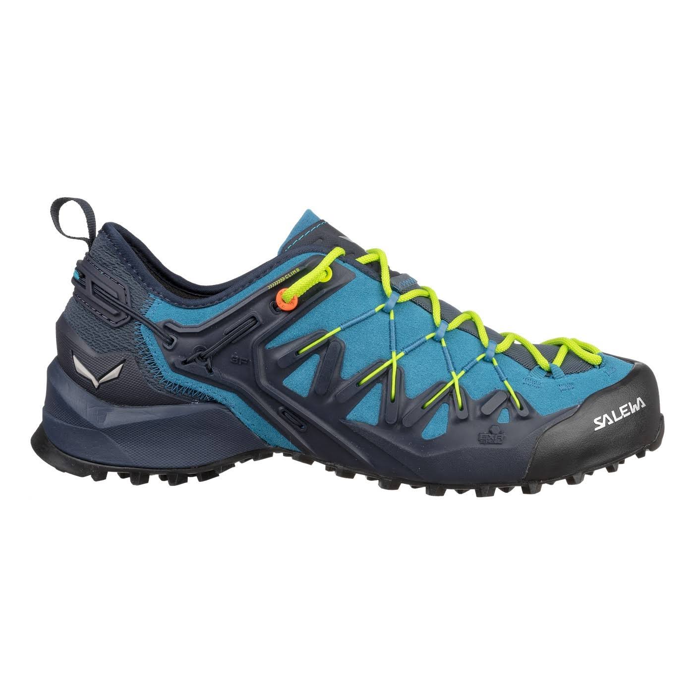Salewa Men&s Wildfire Edge - Premium Navy/Fluo Yellow - 7.5