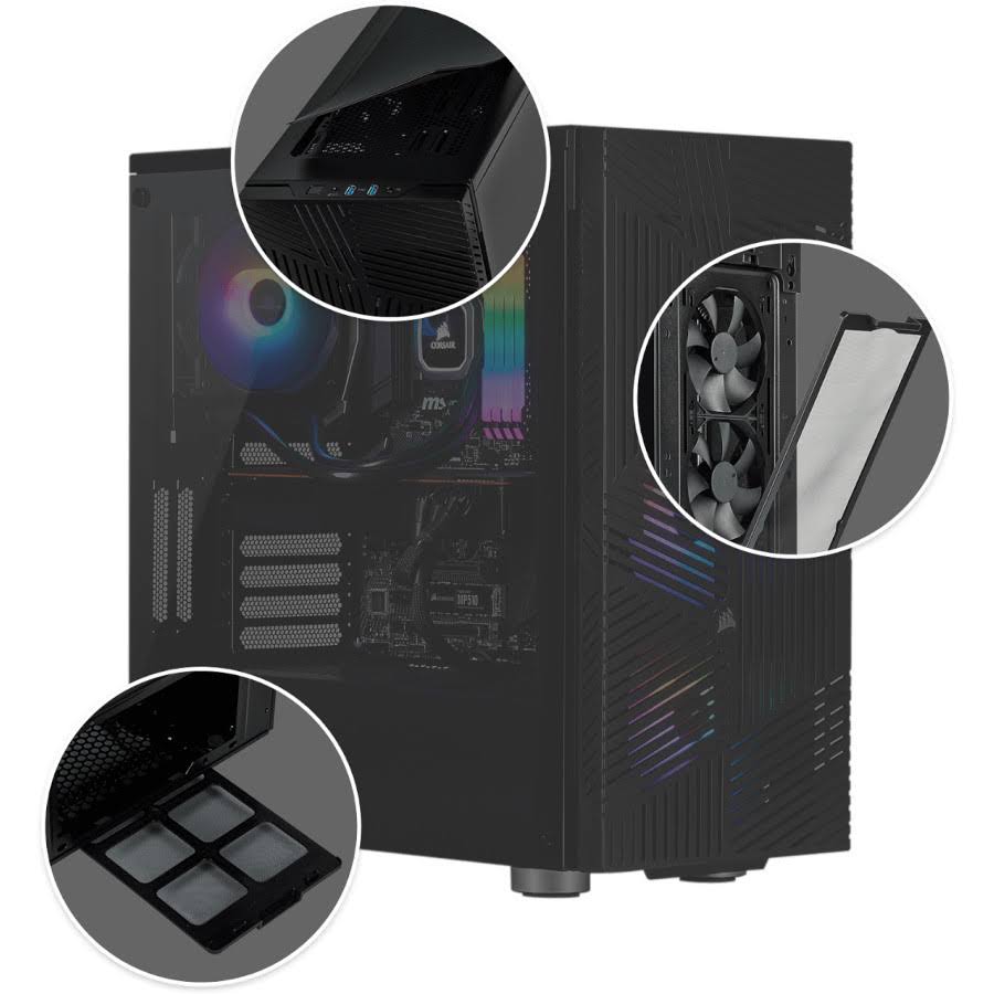 CORSAIR Carbide Series 275R Airflow Tower - No power supply