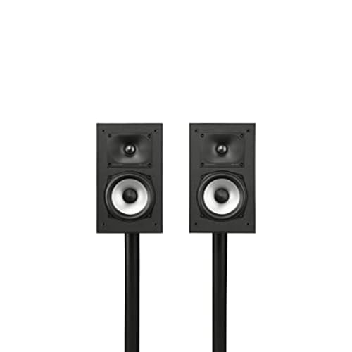 Polk Monitor XT10 Home Subwoofer, 10" Deep Bass Woofer, 100W Class D Amplification, Dolby Atmos, Auro 3D & DTS:X Compatible, Black