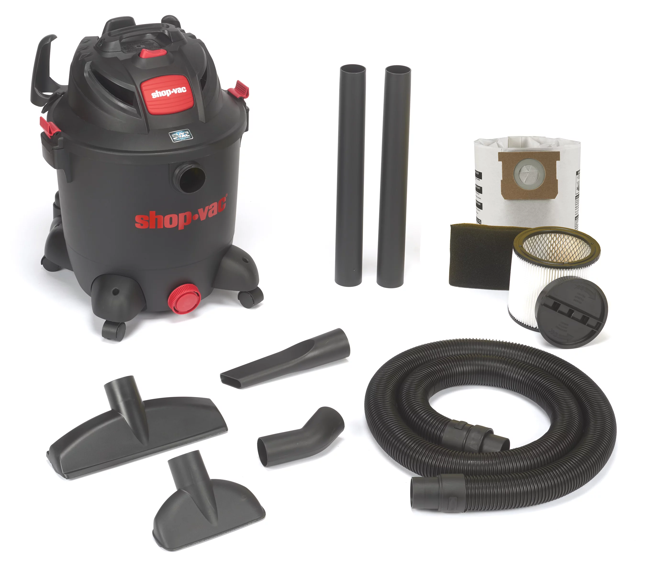 Shop-Vac 12 Gallon 5.5 PHP Wet Dry Vacuum, Model 8251205