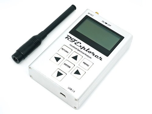 RF Explorer and Handheld Spectrum Analyzer model WSUB1G 240 - 960 MHz With Aluminium Case