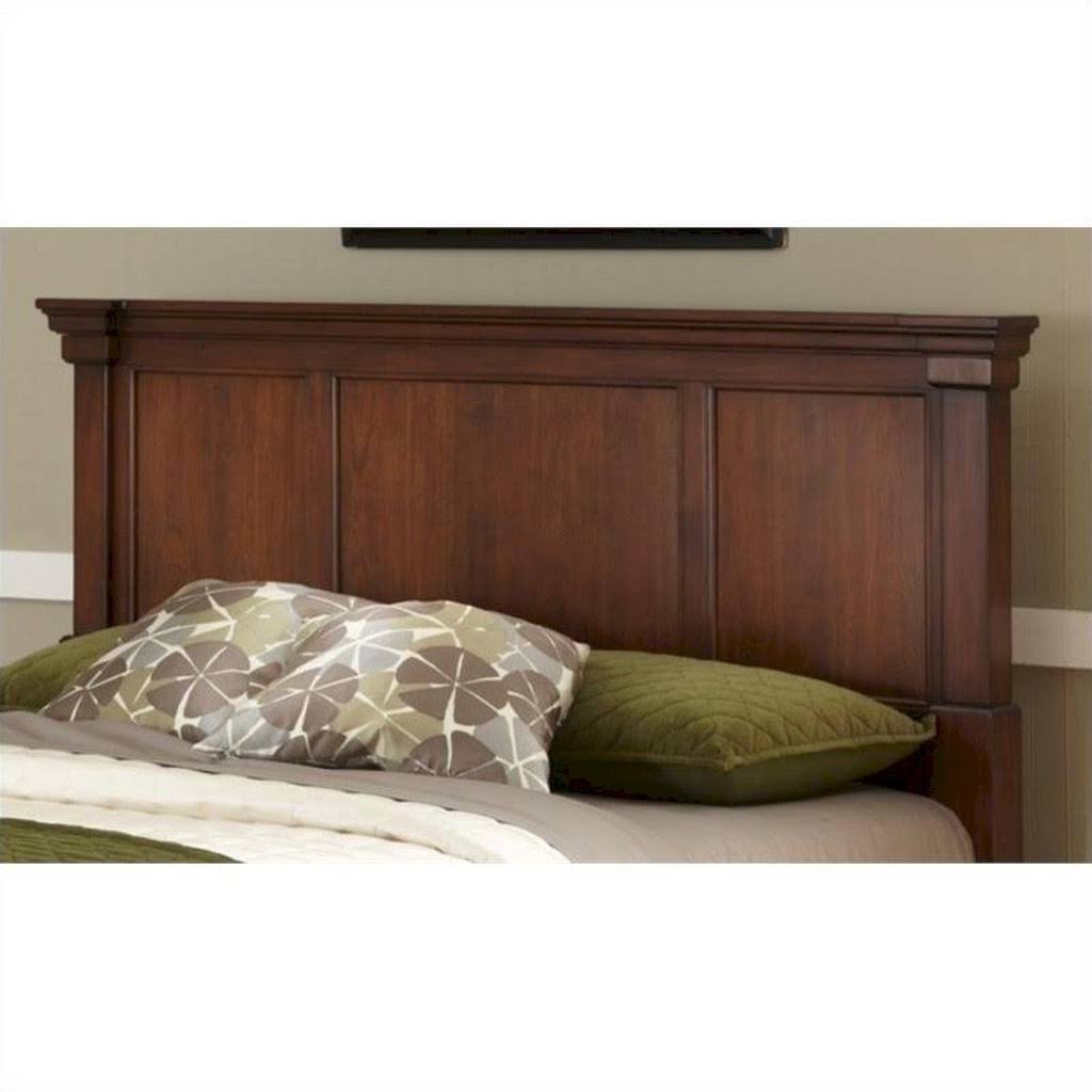 Home Styles Aspen Headboard in Rustic Cherry-King-California King