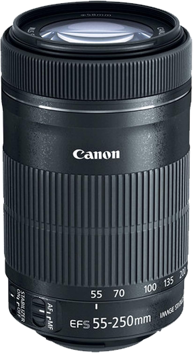 Canon EOS Rebel SL3 DSLR Camera w/EF-S 18-55mm F/4-5.6 STM Zoom Lens + 55-250mm f/4-5.6 is STM Lens + 420-800mm Super Telephoto Lens + 64GB Memory, Case, Tripod, Flash, Remote (38pc Bundle) (Renewed)
