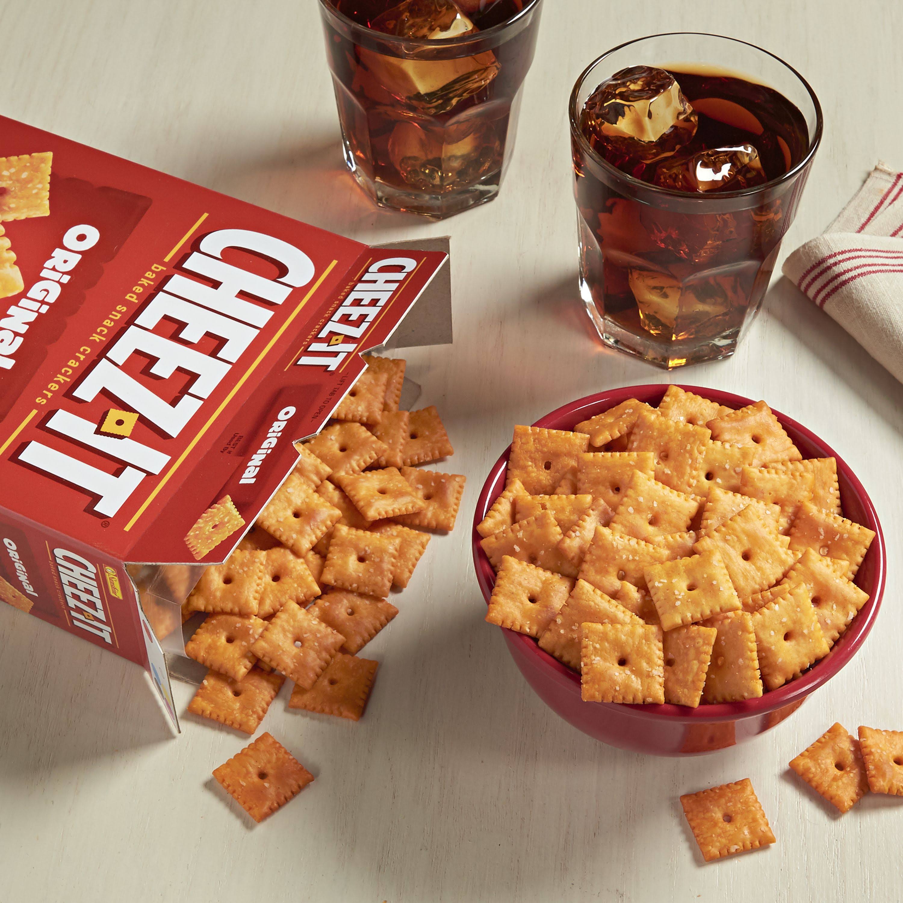 Cheez-It Baked Snack Cheese Crackers, Original - 12.4oz