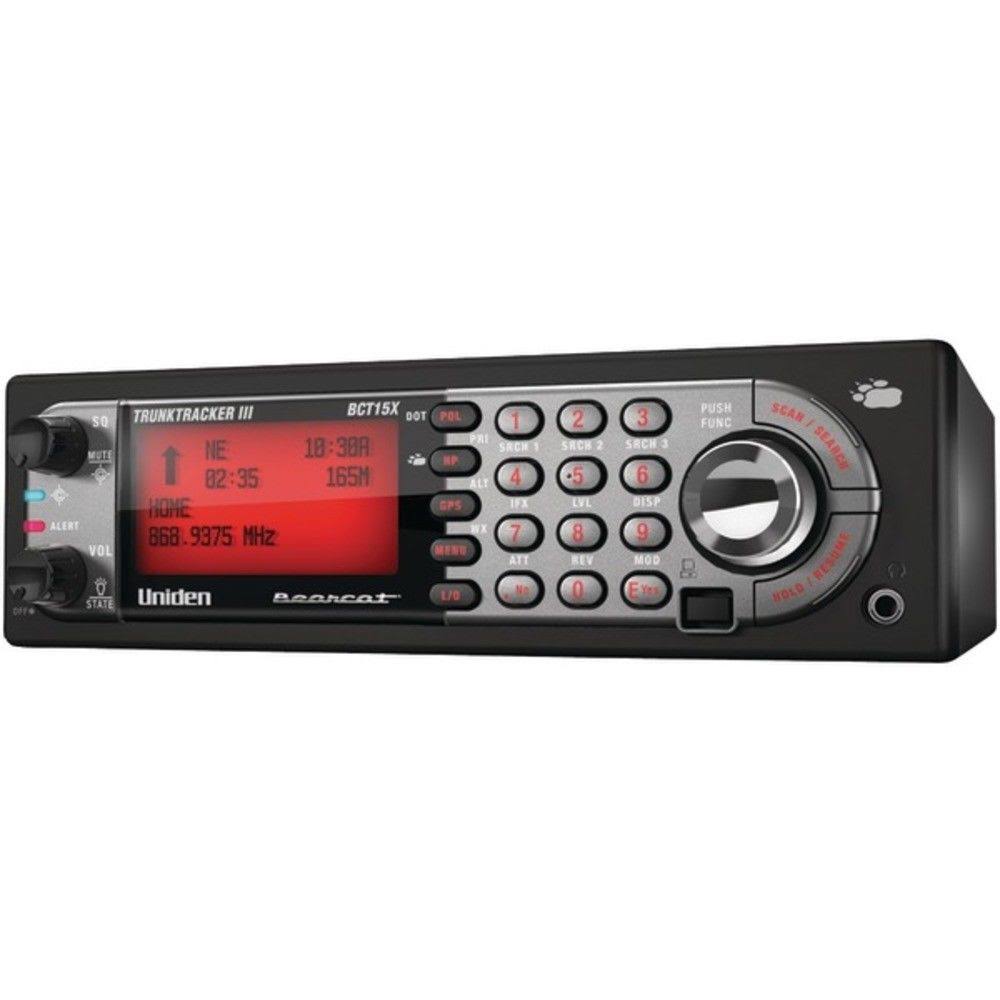 Uniden BCT15X Bearcat Scanner with Beartracker Warning System
