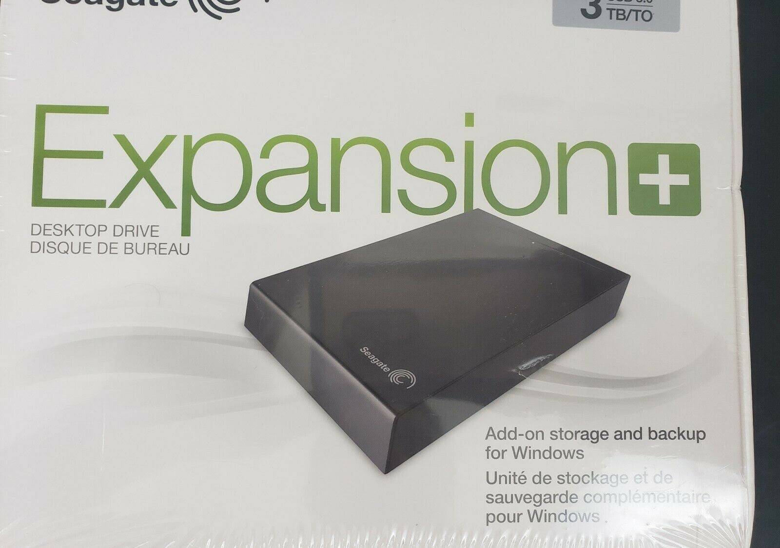 Seagate Expansion Plus 3tb External Desktop Hard Drive (STCP3000100)