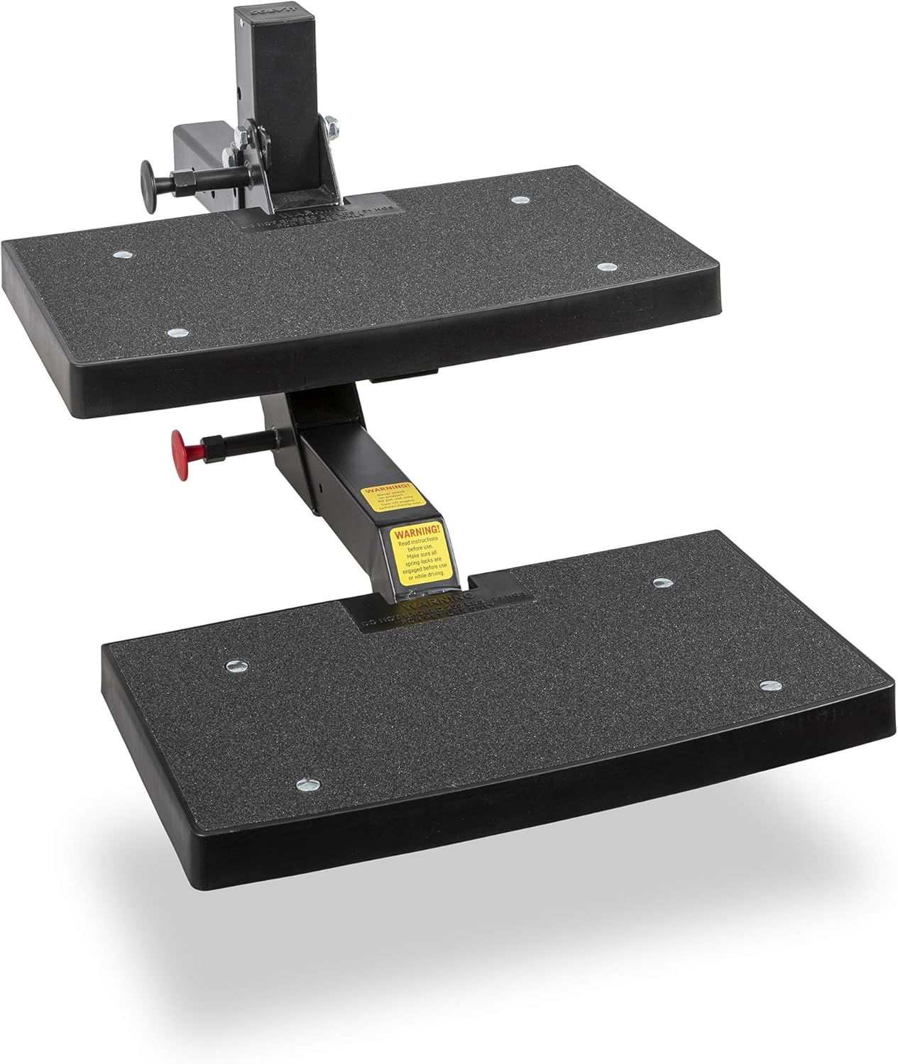 PetSafe Happy Ride Dog Hitch Step - Easy to Install on Any 2 Inch Vehicle Hitch - High-Traction Steps - Folds Down for Travel - Supports Pets up to 200 lb - Great for SUVs and Trucks