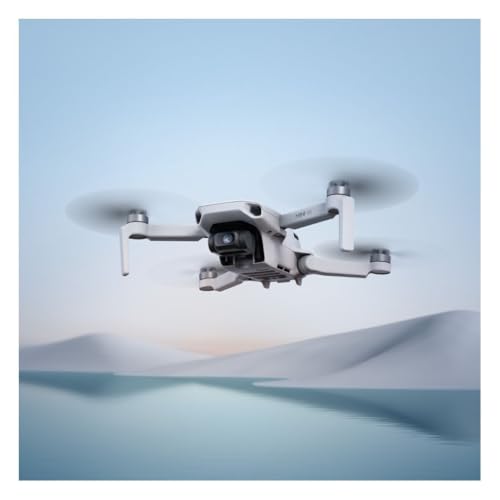DJI Mini 4K Fly More Combo, Drone with 4K UHD Camera for Adults, Under 249 g, 3-Axis Gimbal Stabilization, 10km Video Transmission, Auto Return, 3 Batteries for 93-Min Max Flight Time, QuickShots