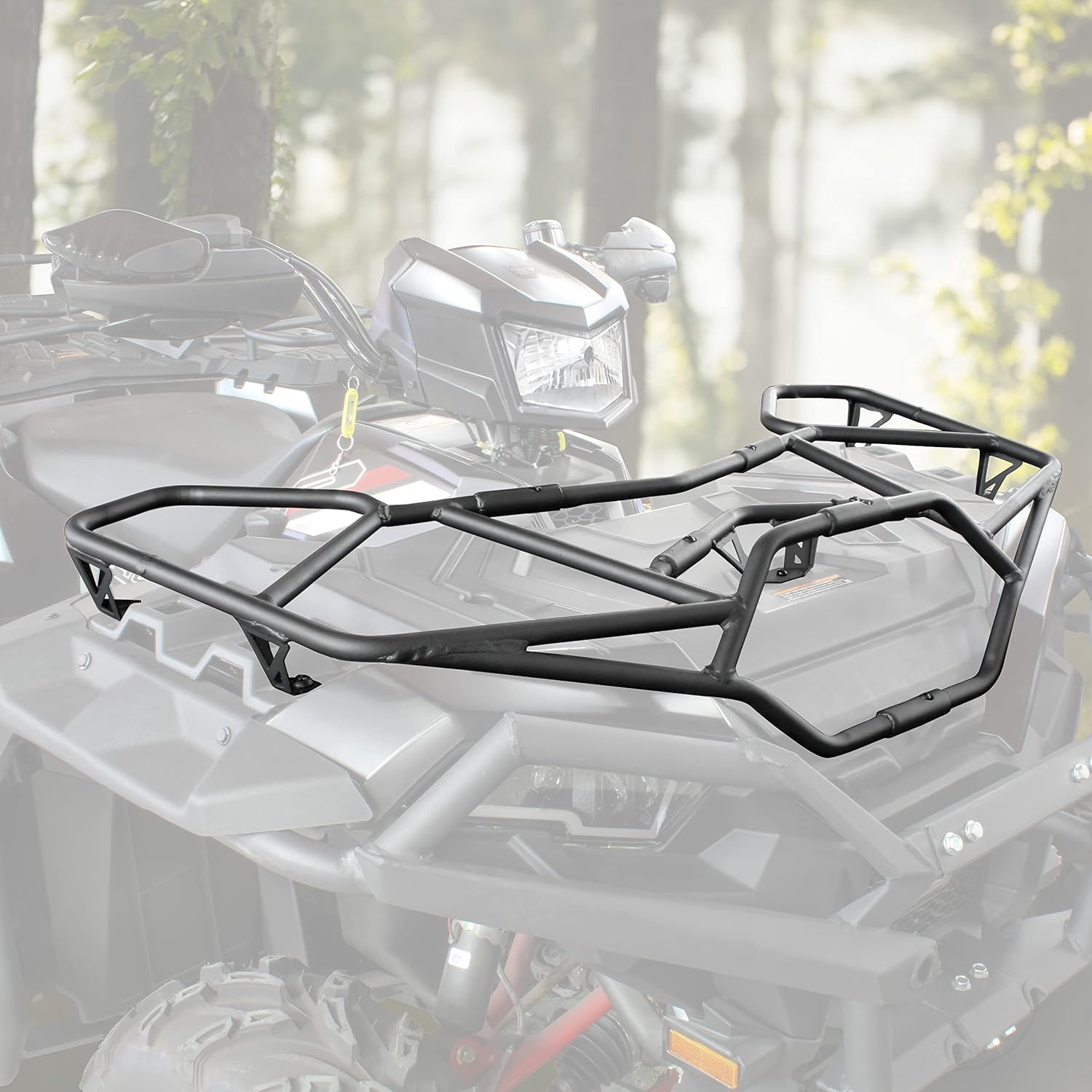 Front Steel Rack for Sportsman 850 XP 1000, LDETXY Front Storage Bin Cargo Box Rack Extender Kit for Polaris Sportsman 850/ 850 SP/ XP 1000/ XP 1000 S Accessories(Replace #2883257)