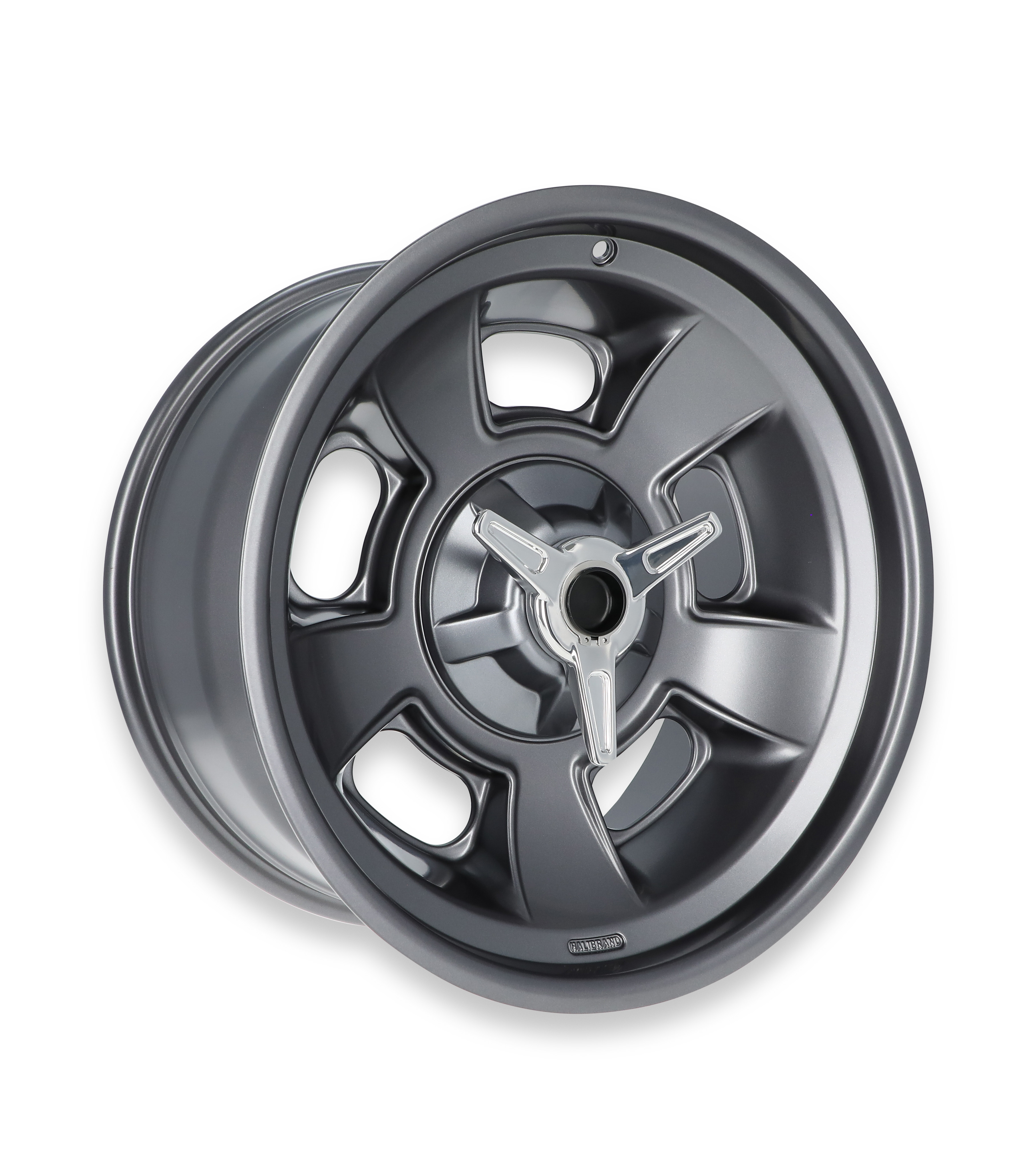 Halibrand HB007-022 Sprint Wheel with Spinner 19x10 5.5 bs Anthracite Semi Gloss