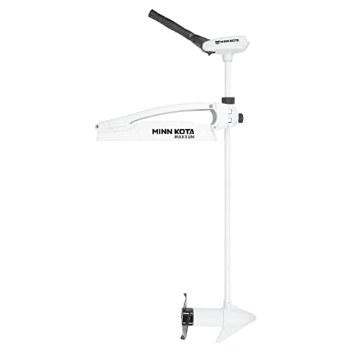 Minn Kota Riptide Maxxum Bow-Mount Electric Trolling Motor, 55 Lb. Thrust, 52 In. Shaft, Saltwater