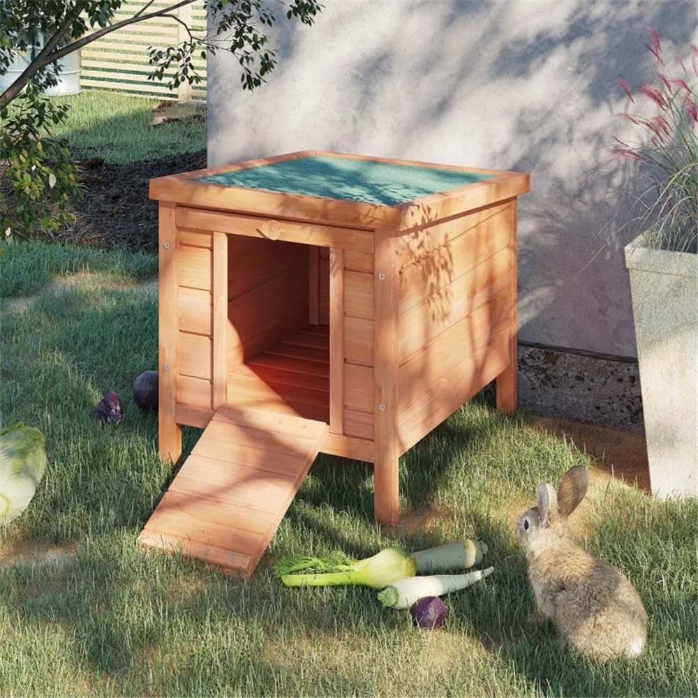 Extreme Outback Log Cabin Dog House, Large, Natural Wood