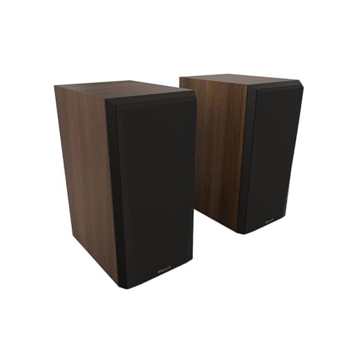 klipsch Reference Premiere RP-500M II Walnut Bookshelf Speakers