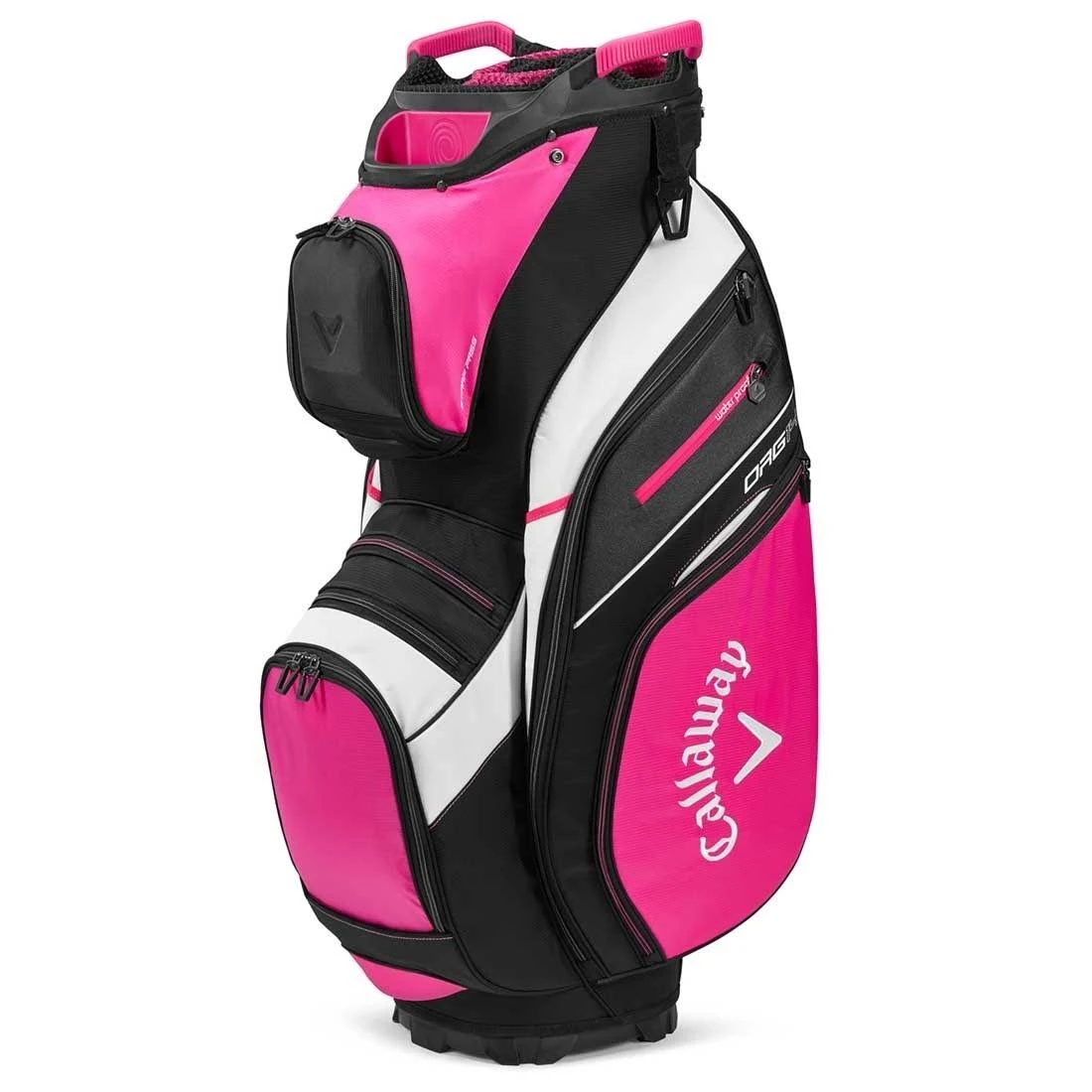 Callaway Golf 2020 Org 14 Cart Bag-White-Charcoal-Black-Red