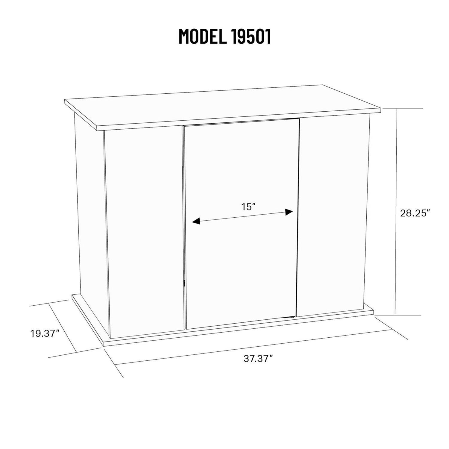 Aquatic Fundamentals Wood Aquarium Stand - Pet Supplies online store